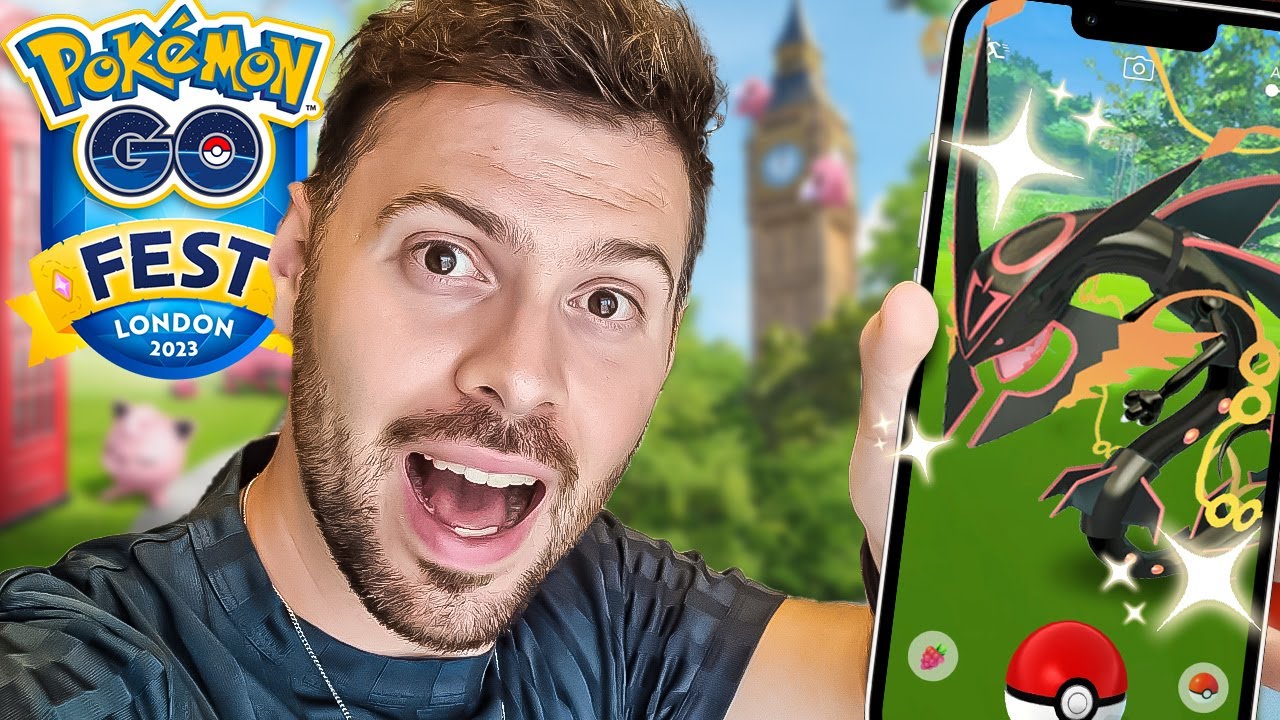 MEGA-RAYQUAZA AU POKEMON GO FEST DE LONDRES 2023 !