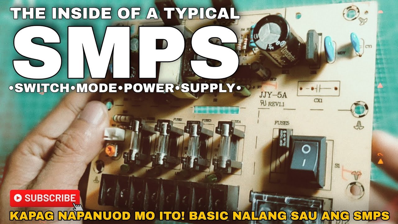 Switch Mode Power Supply Operation! Theory plus actual Application Part lll [tagalog]