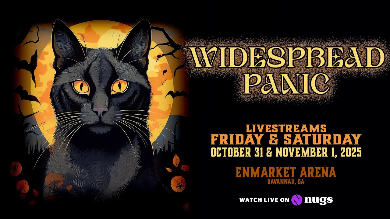 Widespread Panic 10/31/25 Savannah, GA