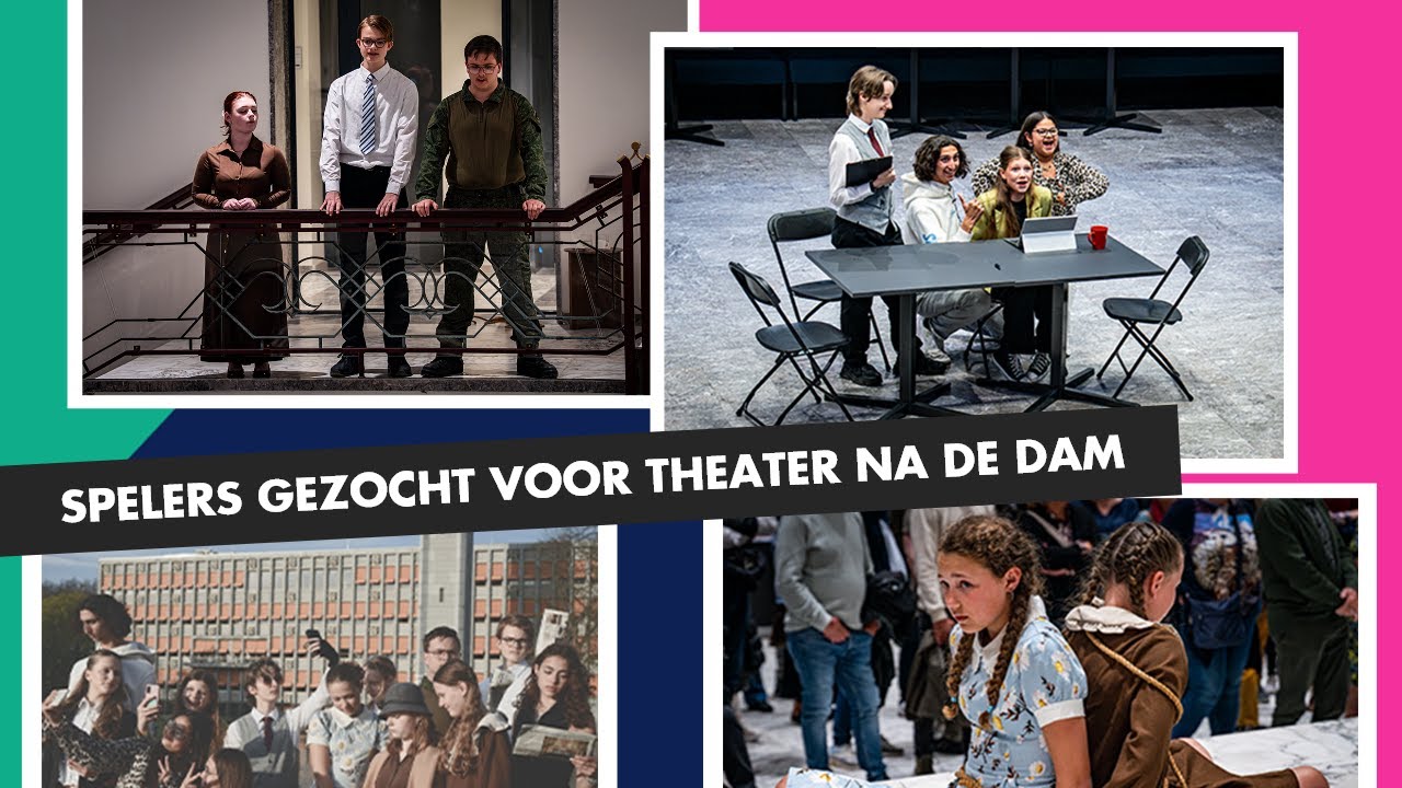 Spelers gezocht voor Theater na de Dam 2026
