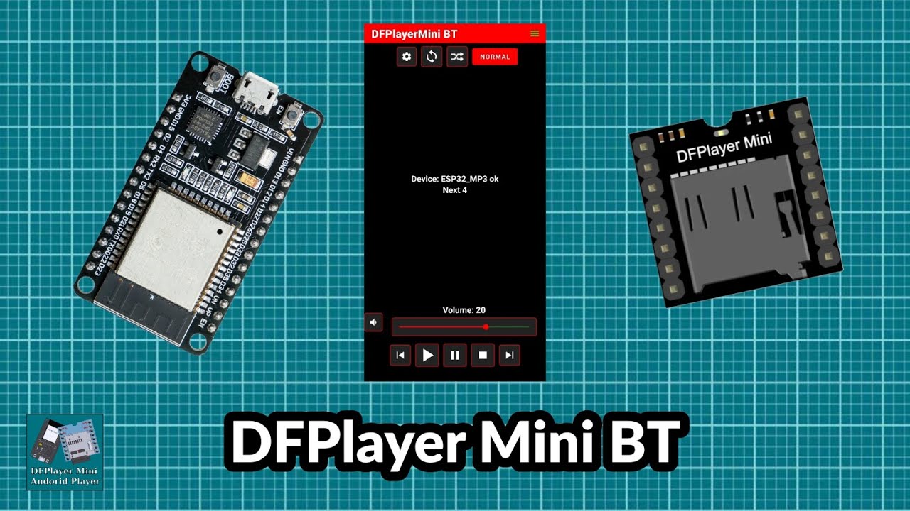 DFPlayer Mini Bluetooth ESP32