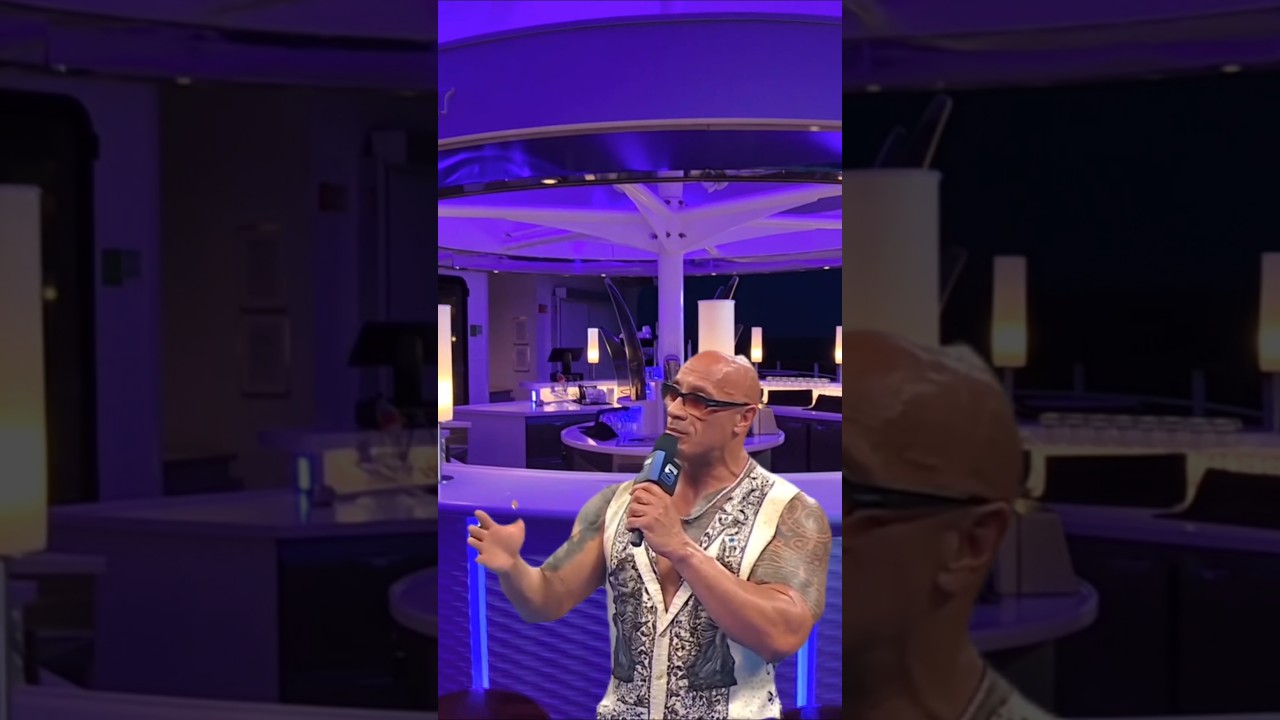 Heckwelle AIDAdiva mit the Rock #shorts #viral #trending #youtubeshorts #travel