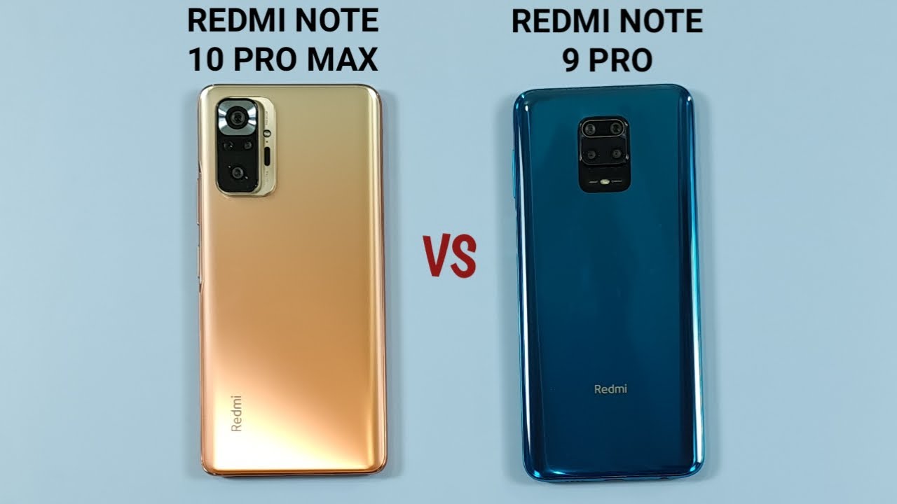 Redmi Note 10 Pro Max vs Redmi Note 9 Pro Speed Test & Camera Comparison