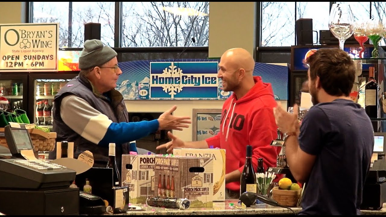 FREE BEER PRANK!! (DENNIS ROADY)