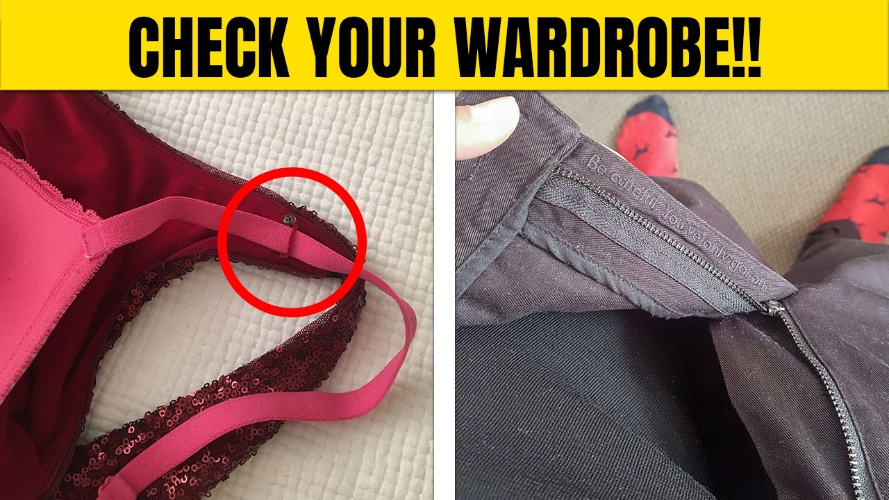 Unexpected Details Hidden In Your Clothes