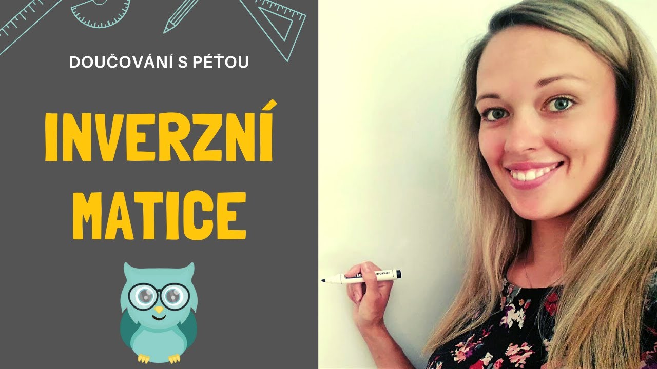 Inverzní matice_řešený příklad