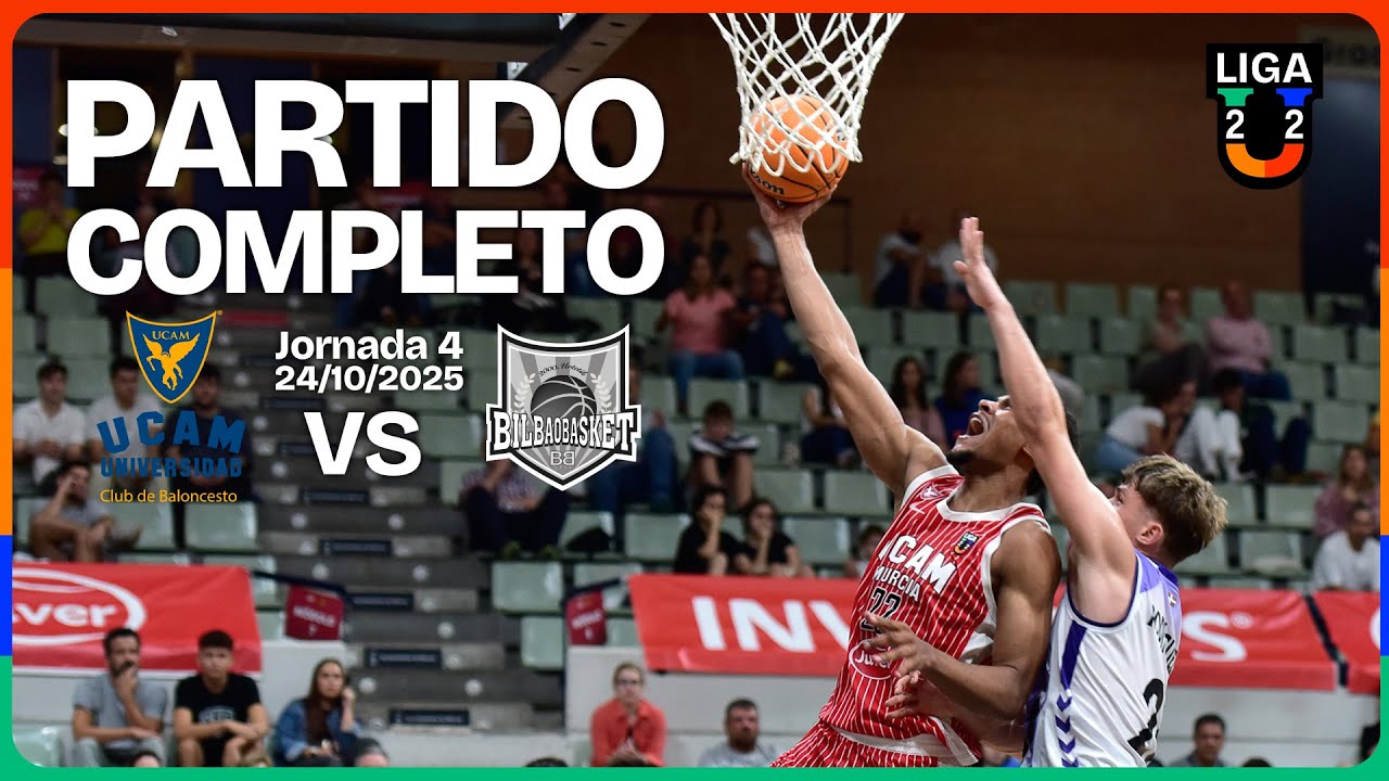🔴 DIRECTO: UCAM Murcia &ndash; Bilbao Basket | Grupo B | Liga U 2025-26