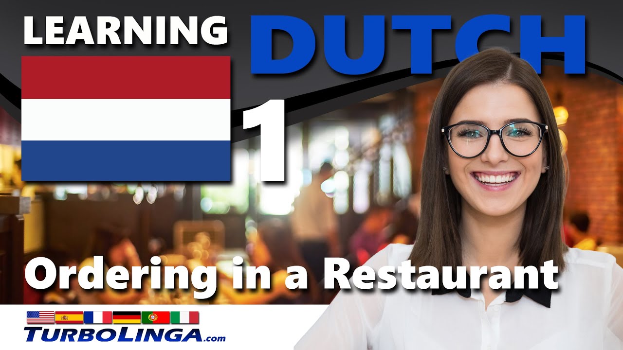 DUTCH for beginners / Ordering in a Restaurant