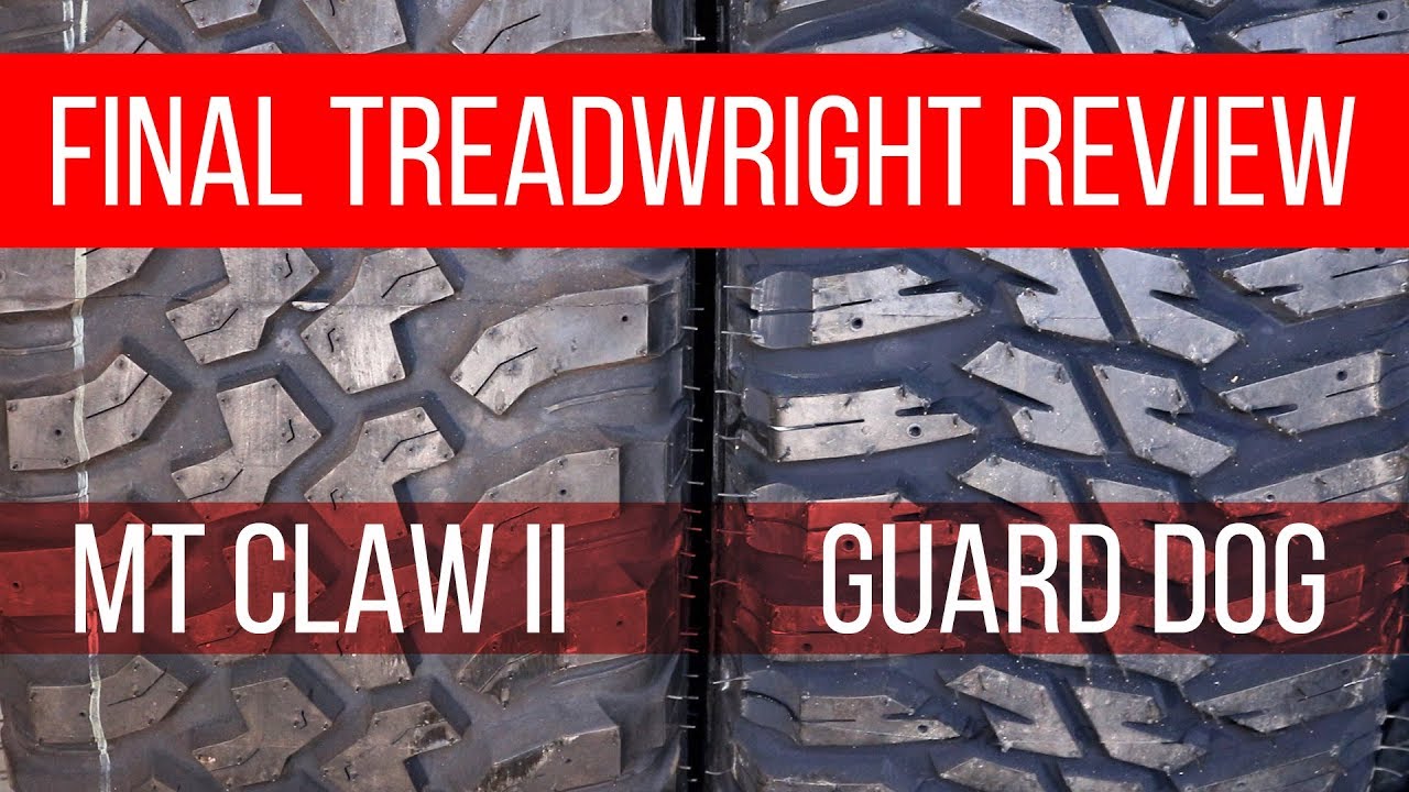 Финальный обзор шин TreadWright: Guard Dog и MT Claw II