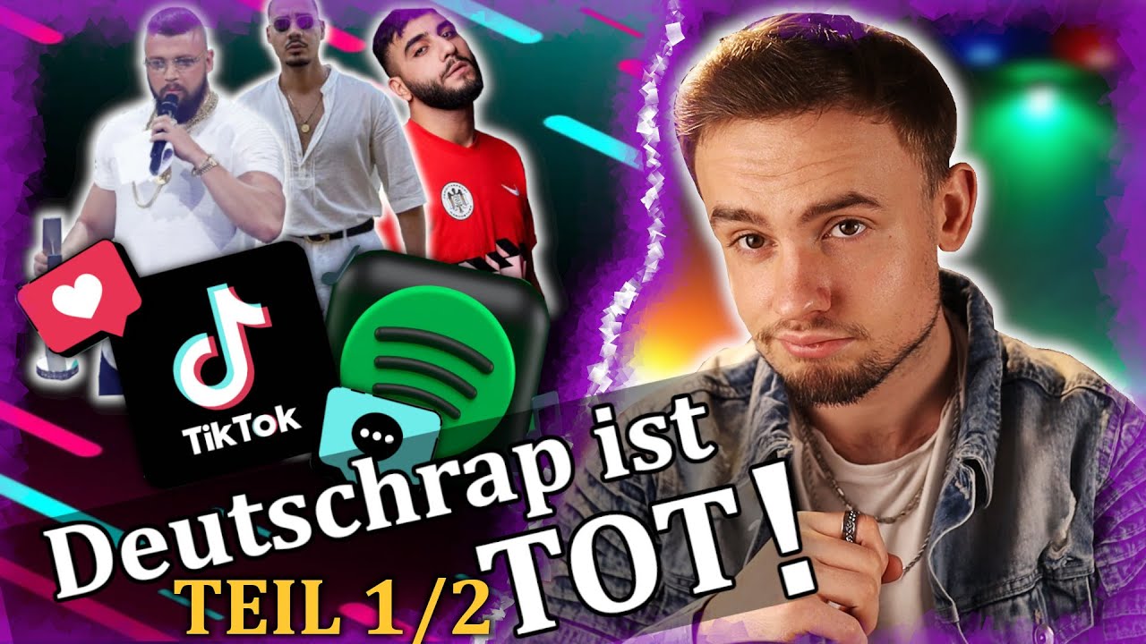 Warum Deutschrap stirbt! Chartabstürze und TikTok-Überladung. [Teil 1/2]