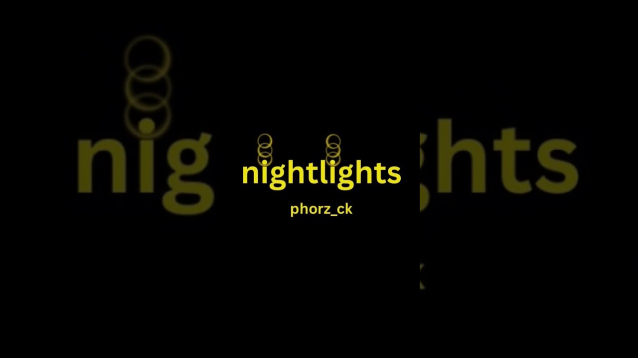 PHORZ_CK - NIGHTLIGHTS AUDIO