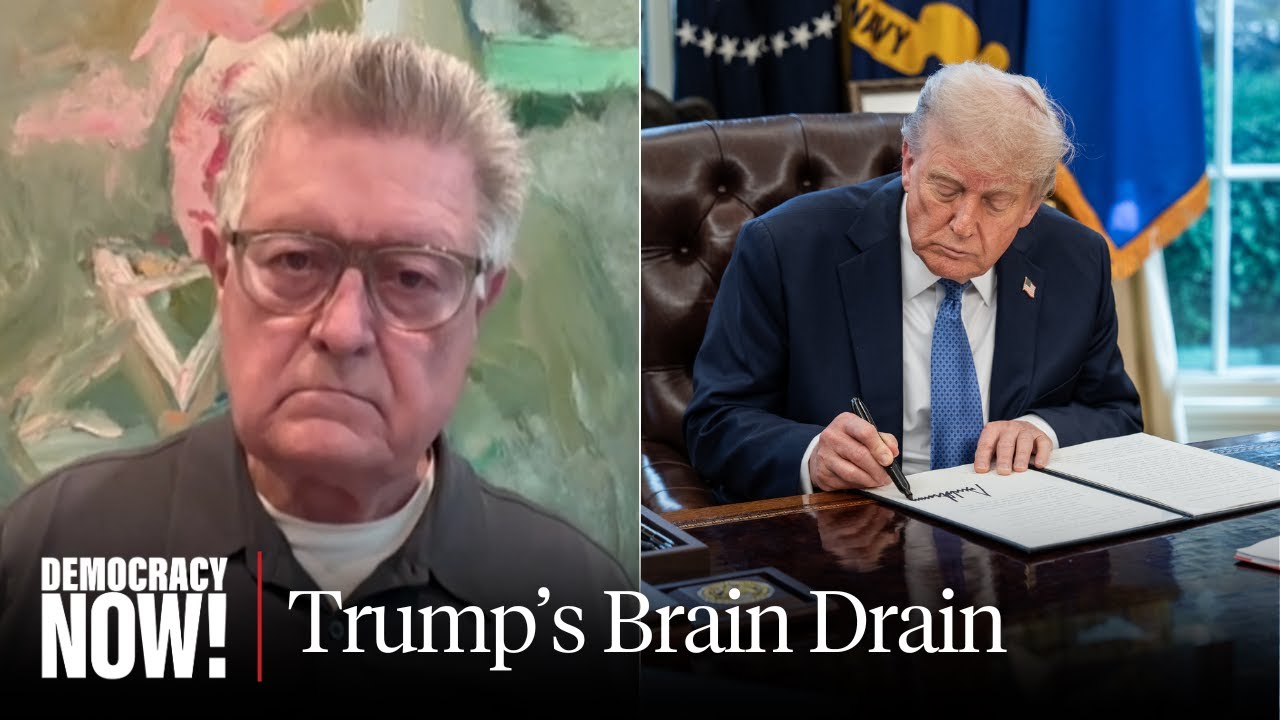 Trump’s Brain Drain: Scientists Look to Move Abroad as DOGE Slashes Research Funding in U.S.
