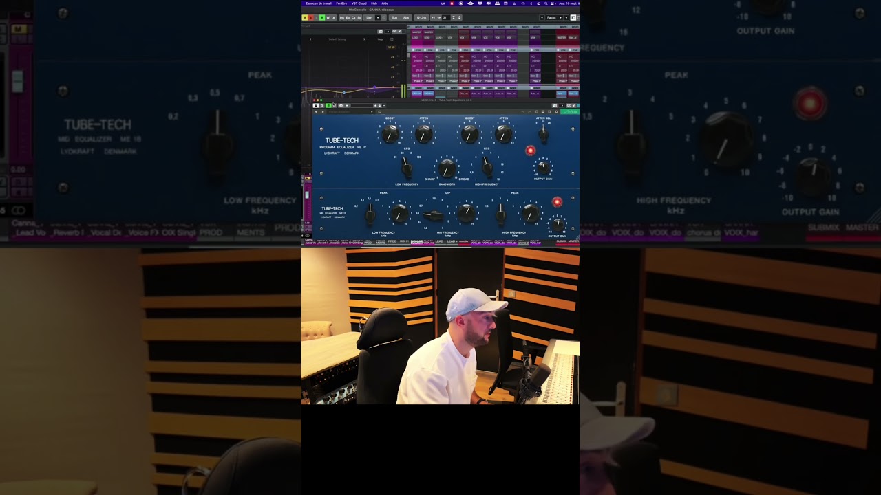 Il faut que tu changes ta fa&ccedil;on de traiter ta voix 🗣️ #studio #soundengineer #mix