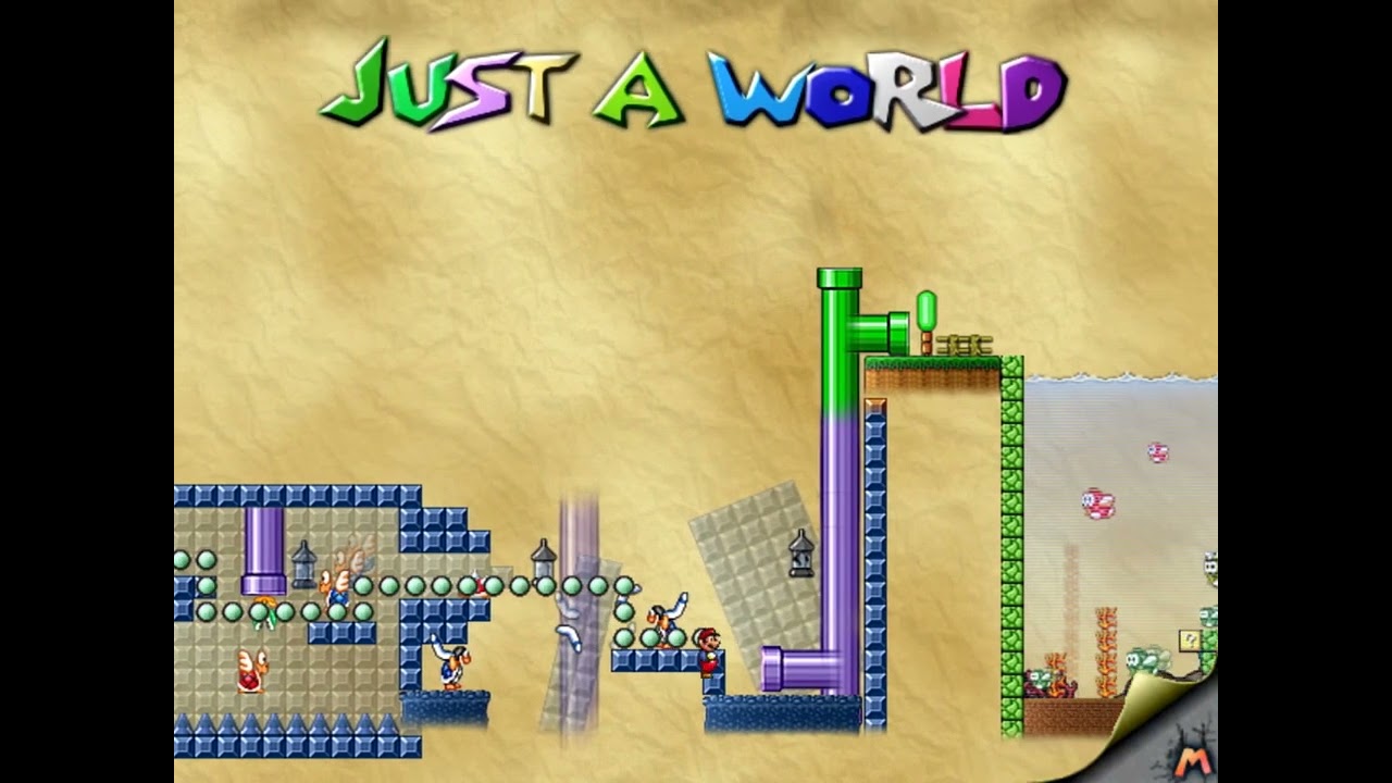 Mario Forever Just A World Completed Video [1200 Subscribers Special]