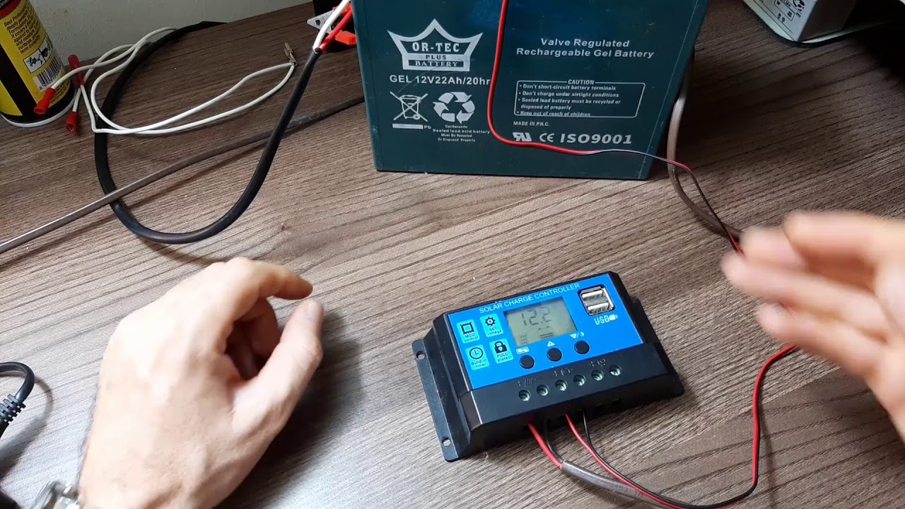 ADAPTÖR VE SOLAR ŞARJ KONTROL CİHAZI İLE AKÜ ŞARJ ETMEK