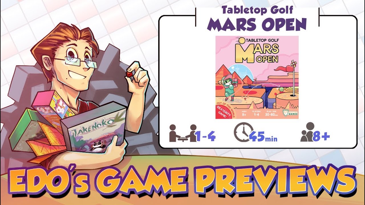 Edo's Tabletop Golf: Mars Open Review (KS Preview)