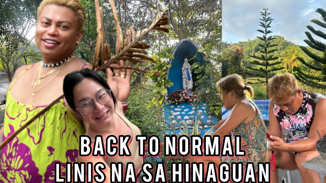 BACK TO NORMAL NA TAYO SA HINAGUAN FARM NI @BrendaMageOfficial | TAPOS NA BAKASYON | LINIS LINIS ❤️