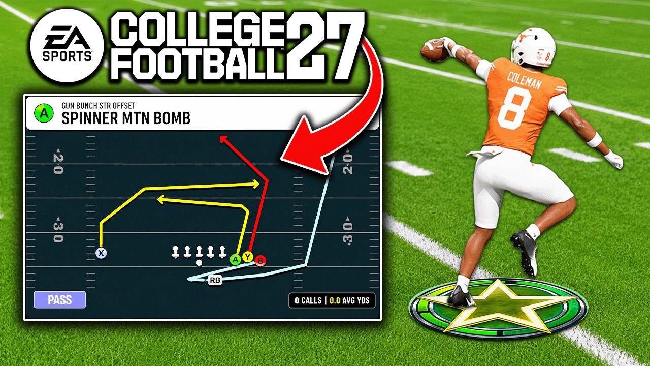 Лучшие НОВЫЕ тактики в College Football 27!
