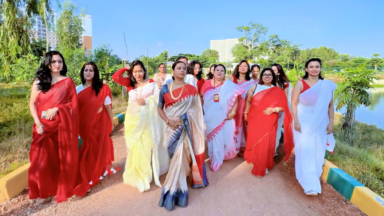 Celebrating Mahalaya & Prabhat Feri with Friends