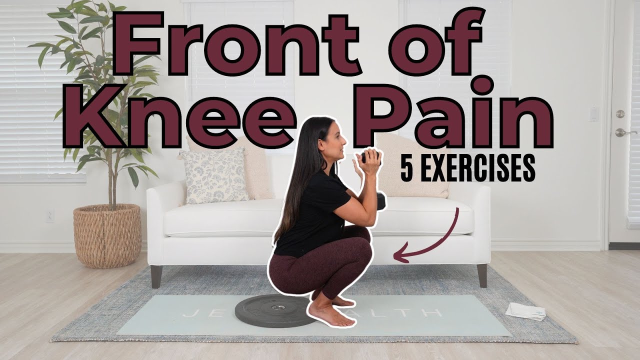 Front Knee Pain | 5 exercises for patellofemoral syndrome