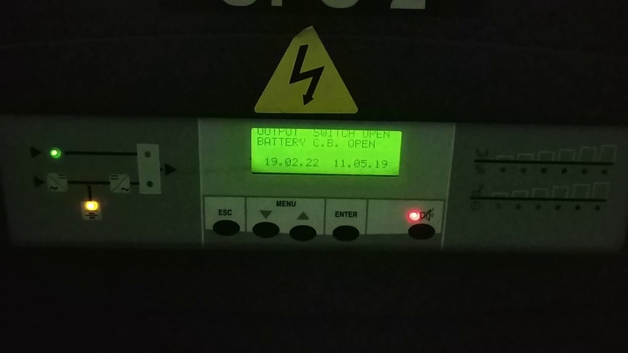 Emerson Online UPS 7400M Series On Testing