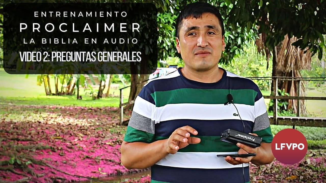 Entrenamiento de Programa Audición | (Video 2/11) Preguntas Generales