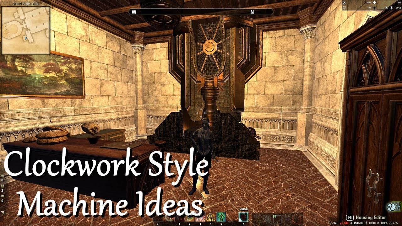 Clockwork Style Machine Ideas | ESO Housing Ideas & Tips
