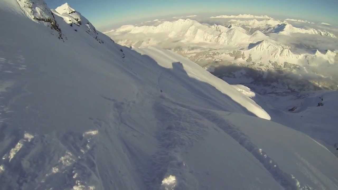 Glacier 3000 Freeride Day 13th Feb 2013