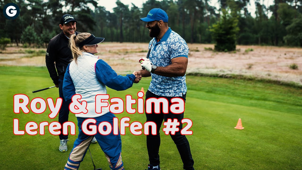 Fatima en Roy leren golfen! #GOLFSTART | VLOG 2