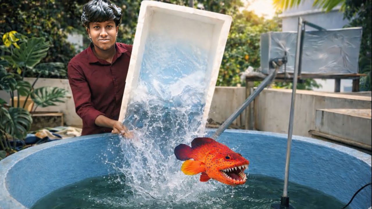 FINALLY🥳 Our First Saltwater MONSTER 😱in Zoo🔥/JENISH KJ