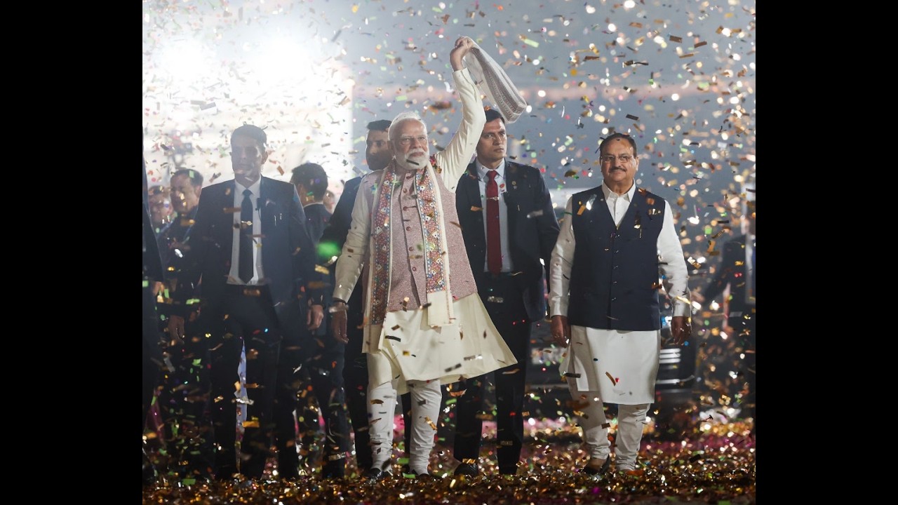 PM Modi का ऐतिहासिक संबोधन | Bihar चुनाव जीत 2025 पर बड़ा संदेश | NDA Victory