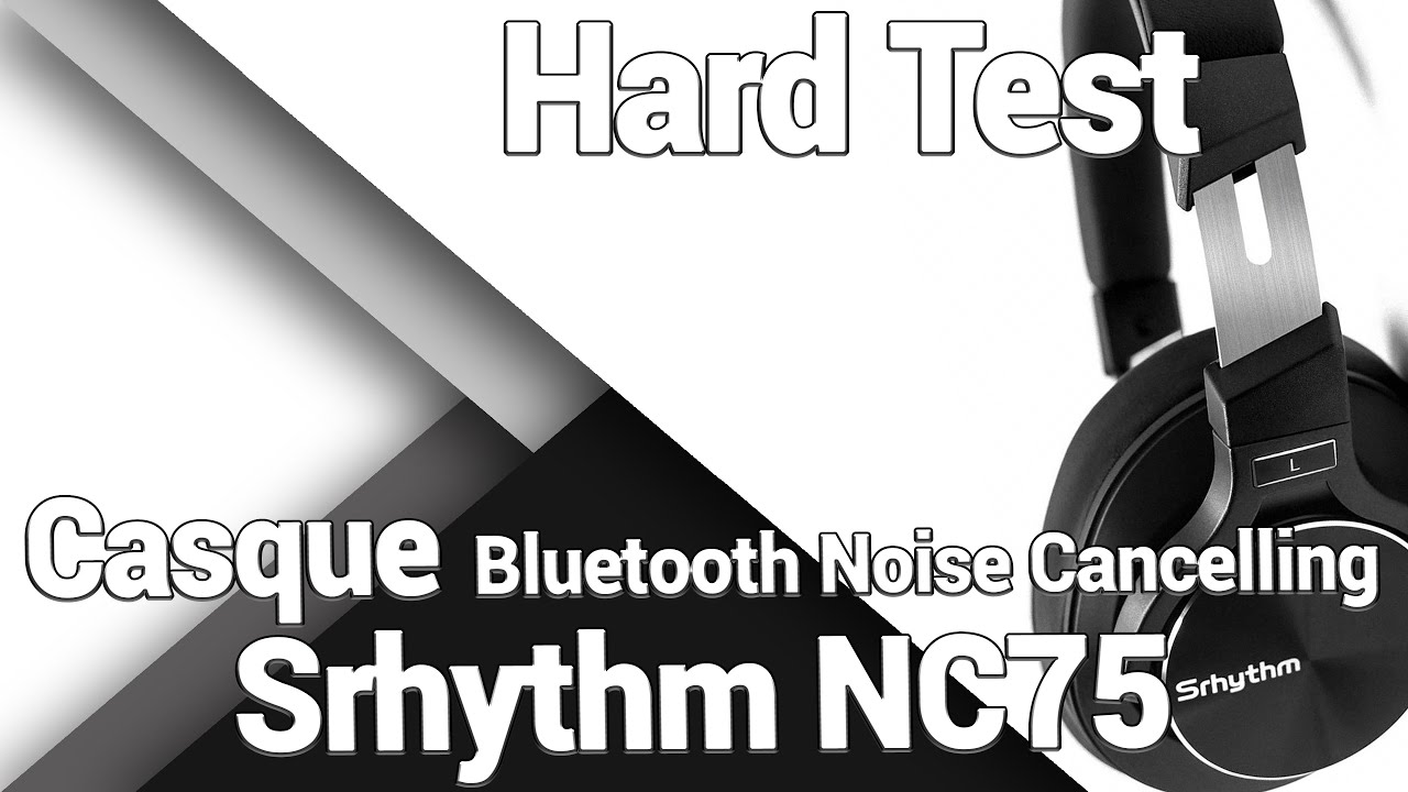 Shrythm NC75  : Casque bluetooth à annulation de bruit  - Présentation / Test / Avis / Review