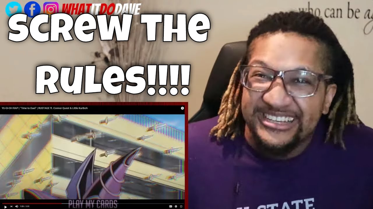Reaction to  YU-GI-OH RAP | 