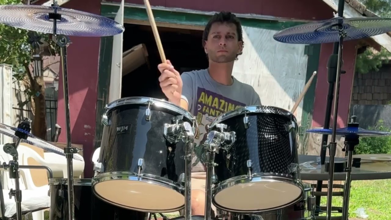 Testing Out a New Drum Kit with Quiet Cymbals 
