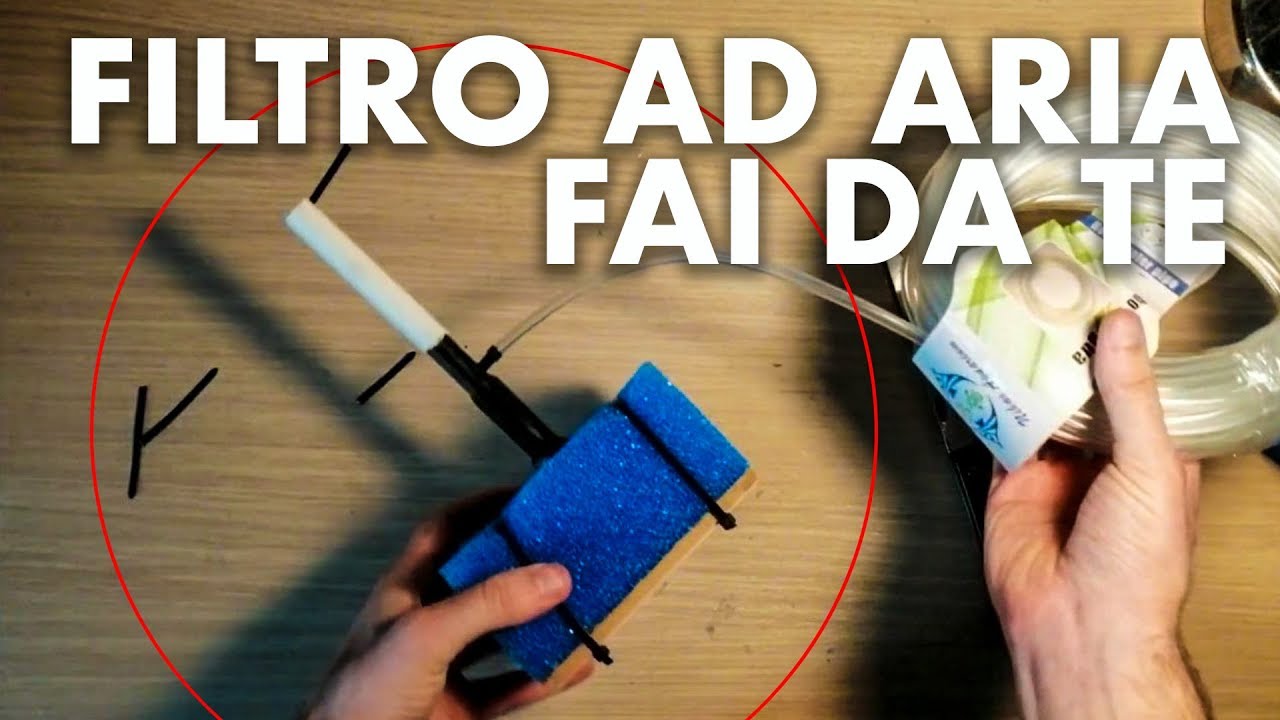 Filtro ad aria fai da te
