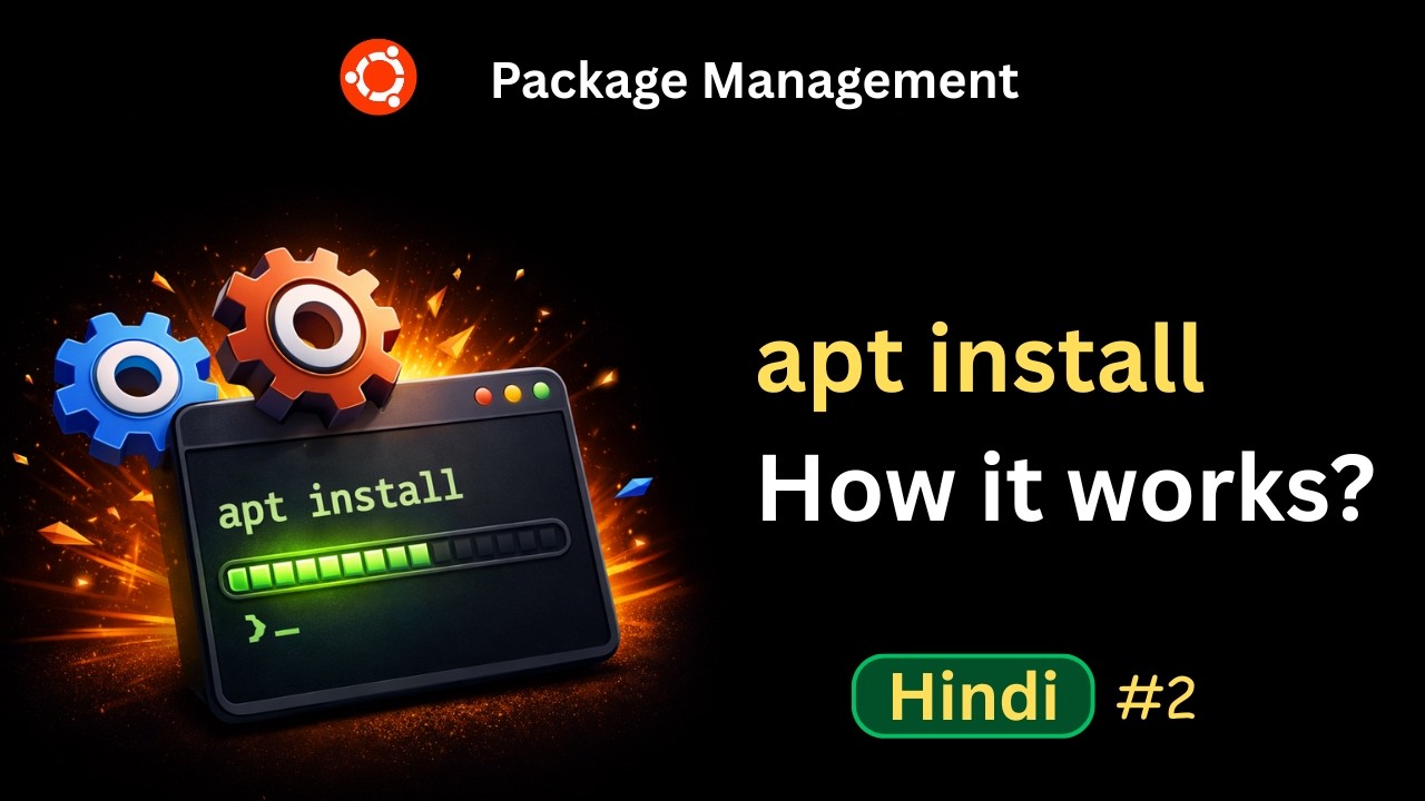 How apt install Works Internally in Ubuntu | Package Management – Part 2 (Hindi)