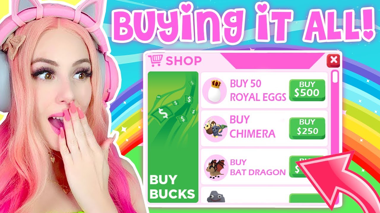 I SPENT $56,294 TO BUY EVERYTHING IN ADOPT ME! Roblox Spending Spree