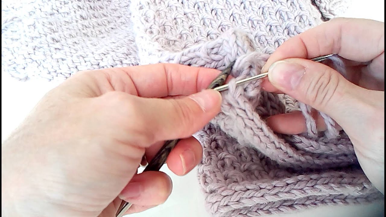 Grafting I-Cord Bind Off