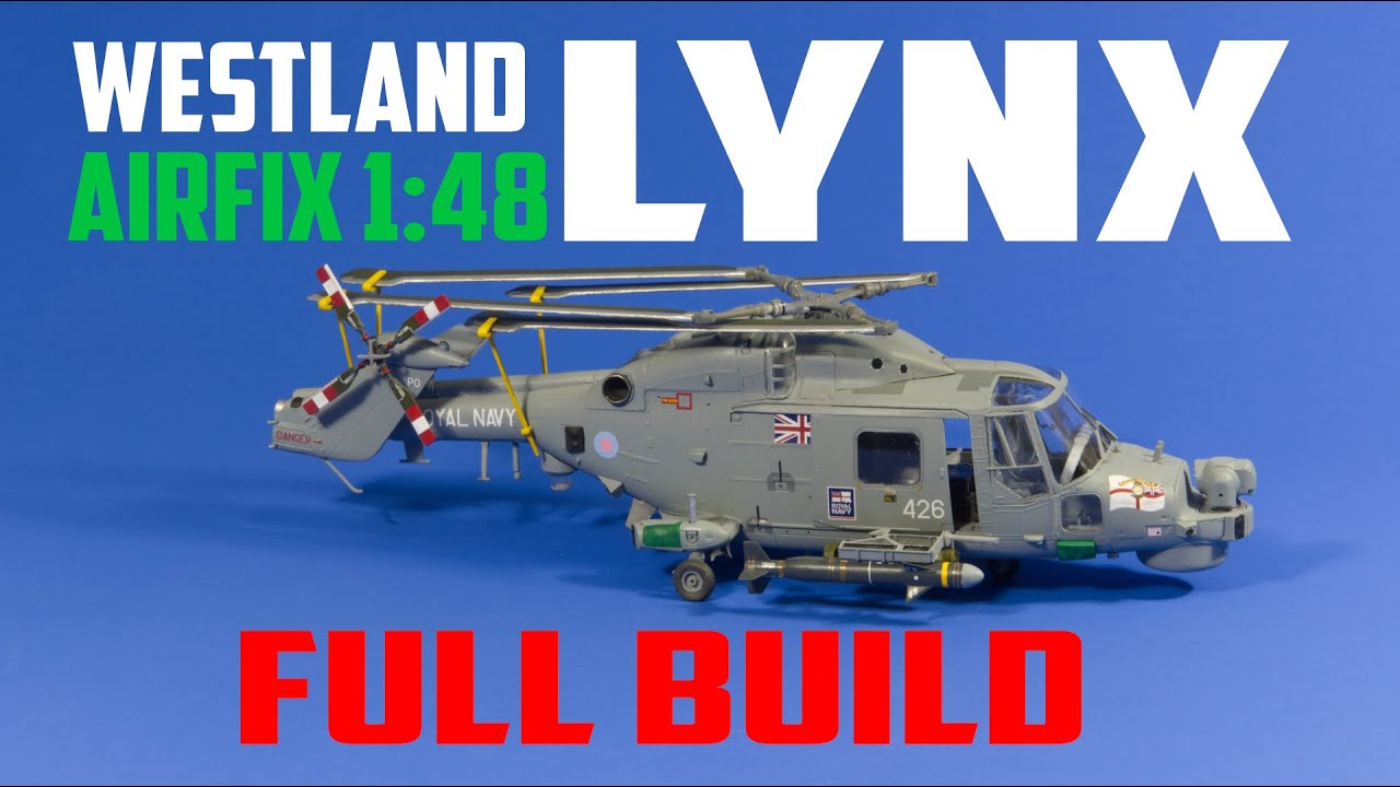 AIRFIX LYNX 1/48 scale model kit - how to make it.