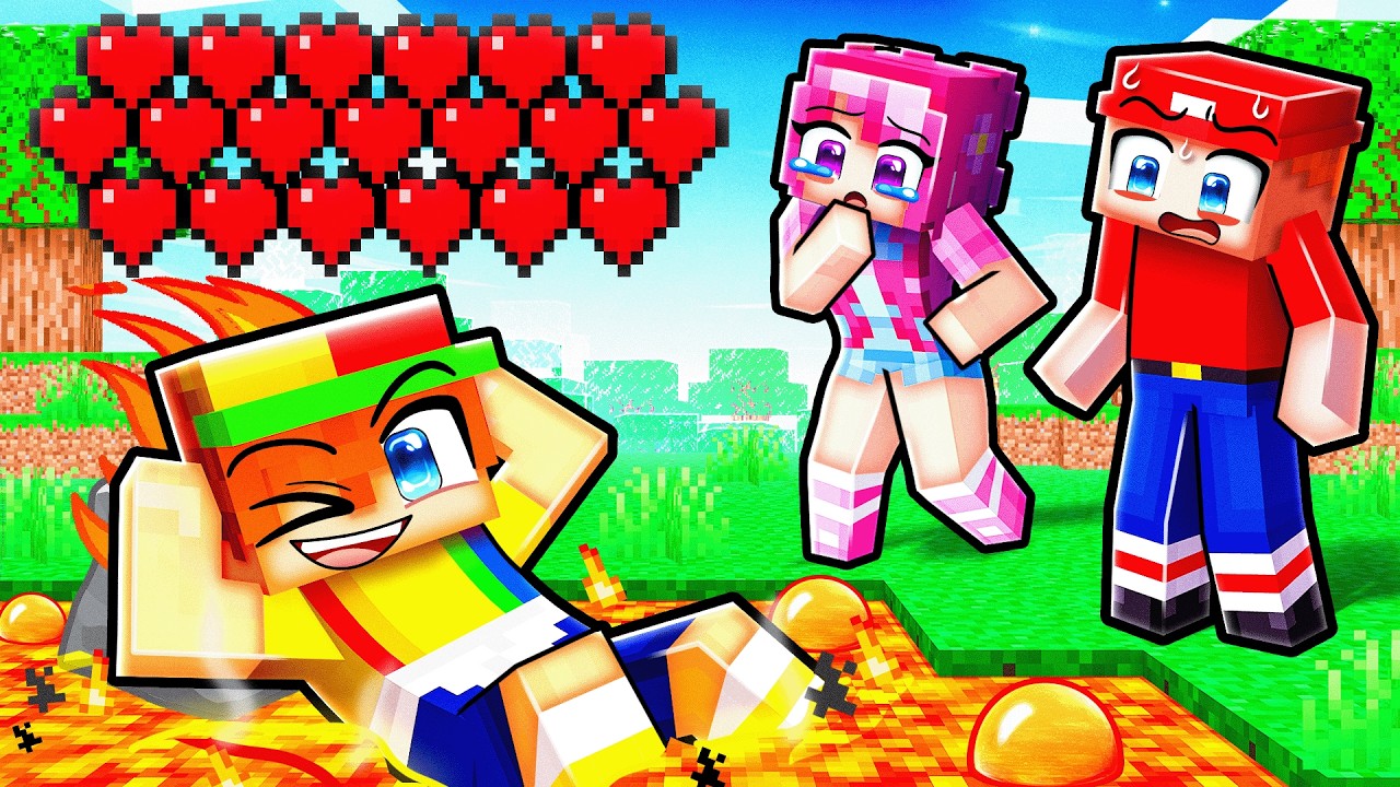 Я разыграл своих друзей, подарив им 1 000 000 сердечек в Minecraft!
