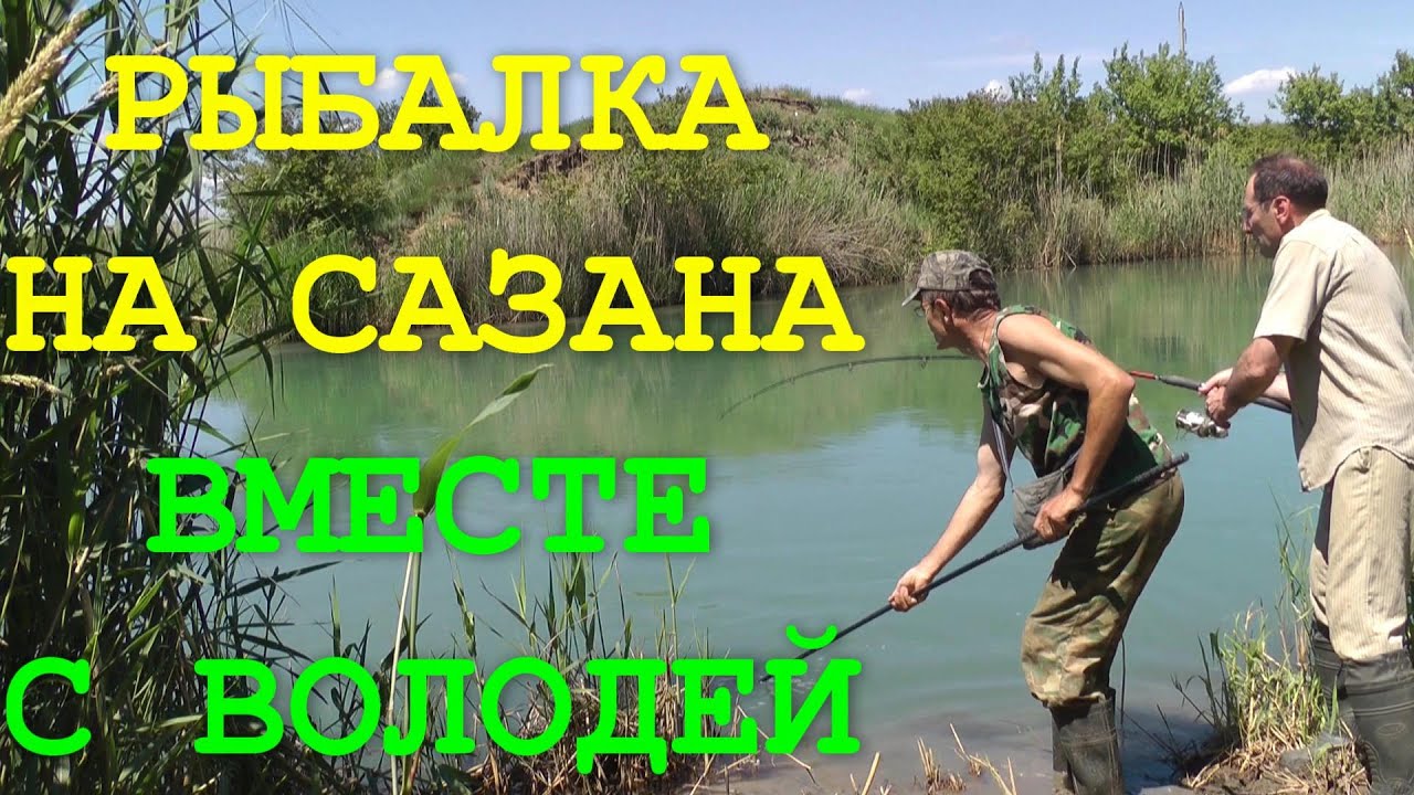 Ловля сазана. Моя рыбалка №4. Июнь 2012 г.