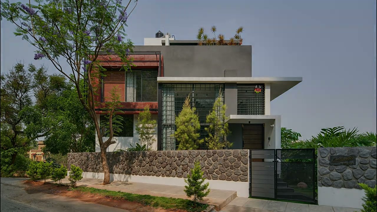 Siddhidatri - Bungalow House Design Architecture Bangalore - 4 BHK House Design Architects Bangalore