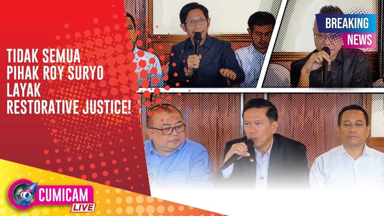 BREAKING NEWS! Gerakan Nusantara Raya Tegaskan Tak Semua Pihak dalam Kasus Roy Suryo Cs Layak RJ