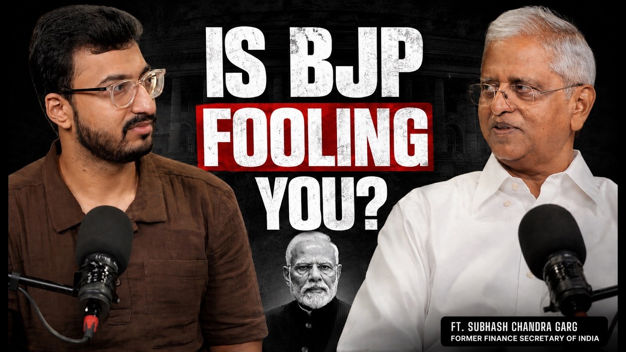 Is The Government Fooling Us With Fake GDP Numbers? ft Subhash Garg | Finance Secretary | DV16 Akash