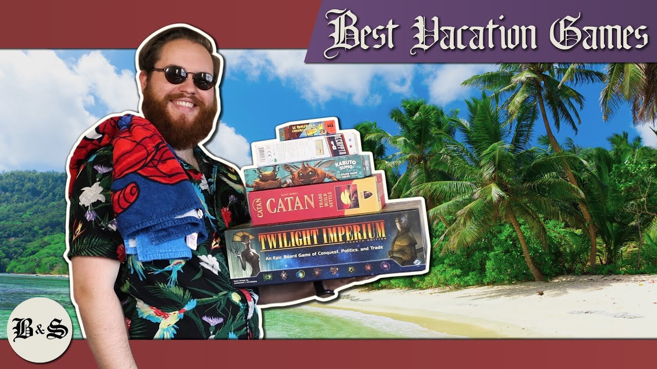 Best Games for a Family Vacation | Leave TI4 At Home