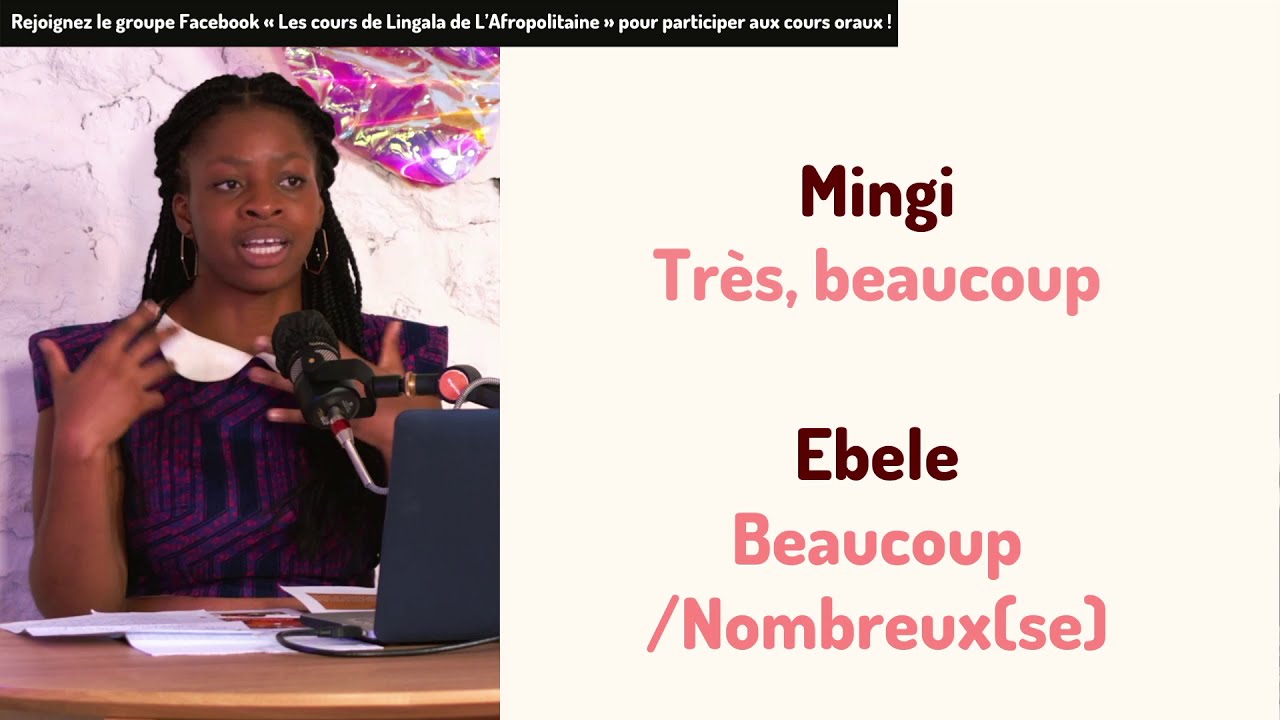 APPRENDRE LE LINGALA - Cours de Lingala n°7 - L'Afropolitaine