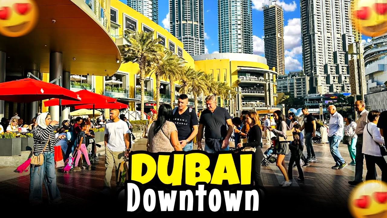 “Downtown Dubai’s INSANE Transformation: From Desert to Skyscrapers in 50 Years!”