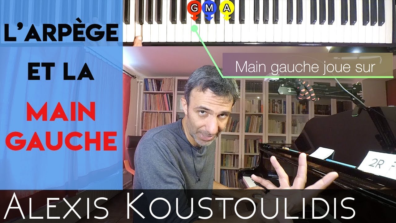 Comment accompagner l'arpège au piano avec la main gauche (ACCORD - Ép6)