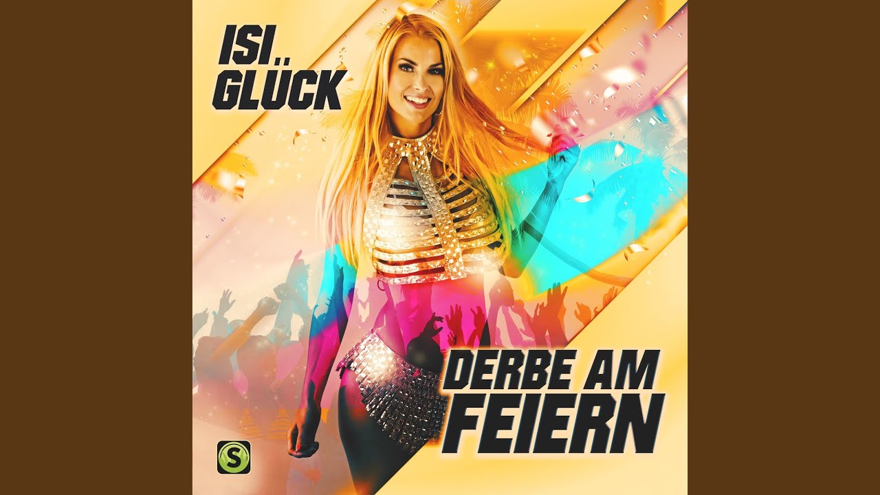 Derbe am Feiern