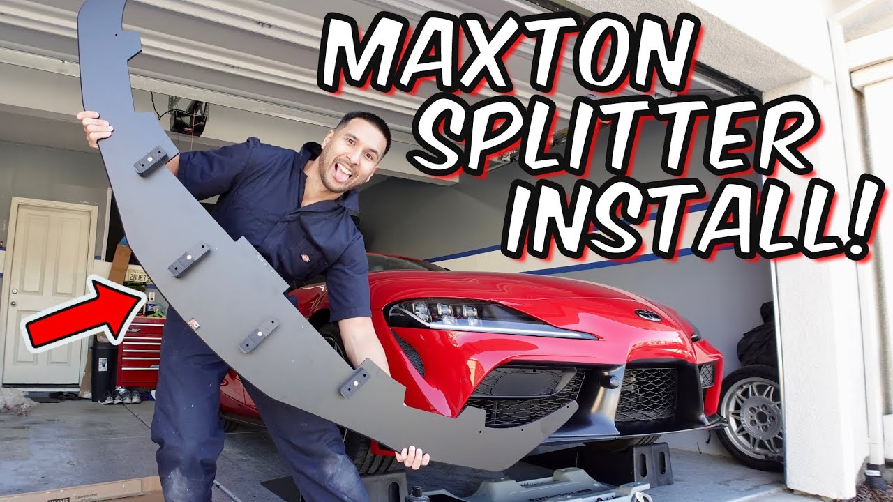 Tip: Take the Bumper Off // Maxton Street Pro Splitter